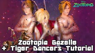 Zootopia Gazelle and Tiger Dancers - Cosplay Tutorial