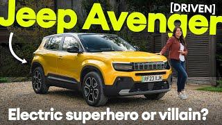 FIRST DRIVE: Jeep Avenger small electric SUV. Superhero or villain? | Electrifying