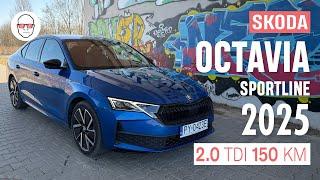 Skoda Octavia Sportline Liftback 2.0 TDI 150 DSG7 test PL Pertyn Ględzi