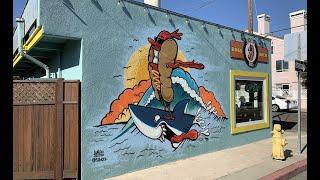 Slim Dilly Dogs Pismo Beach Mural