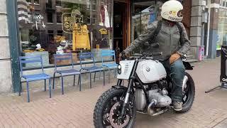 Rusty Gold Moto Catwalk: Awesome custom BMW Boxer scrambler.