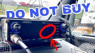 Do Not Buy Uniden Bearcat 880/980 SSB CB Radio