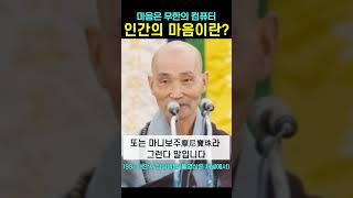 우리 마음은 무한의 컴퓨터 여의주 마니보주입니다 #청화스님