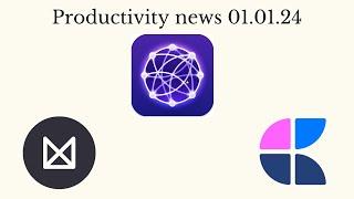 Craft 3.0, Milanote mobile app announcement and reflect OCR - Productivity news 01.01.24