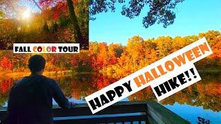 HAPPY HALLOWEEN HIKE!! Fall Color Tour, Michigan 4K