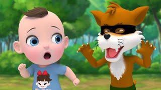 Itsy bitsy spider 거미송 영어동요 늑대가 나타났어요! 노래부르기 @LimeTube  어린이 동요 Nursery Rhymes Songs