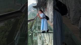 Danlu Mountain Tourism. Travel Glass Bridge. Guangxi Nandan Danlu Mountain Scenic Area #81