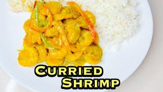 How to make Curried Shrimp at home | Easy Curry Shrimp