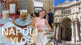 Italy VLOG. Пол дня в Неаполе, Галерея Умберто, историческое кафе, шопинг, ужин 