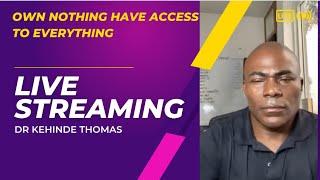 Dr. Kehinde Thomas is live!