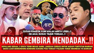 PSSI TERBARU‼️ERICK TOHIR LAWAN AKAL BUSUK BFA MAKIN NGOTOT KIRIM BUKTI KUAT KE AFC TIMNAS TERANCAM