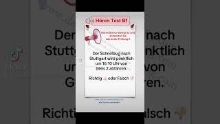 #12 || Hören B1 || Deutsch-Test für Zuwanderer