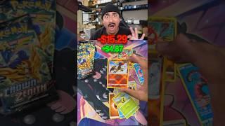 Making Money With Rare Pokemon Cards  - Crown Zenith Tin 