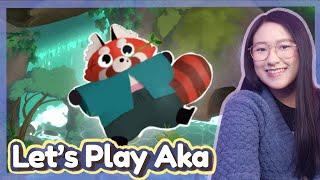  Explore the Beautiful World of Aka With Me! | Aka Comfy Demo & Gameplay