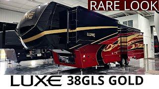 RARE LOOK at the Luxe 38GLS Gold Fifth Wheel