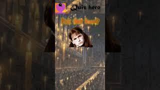 Guess The Characters Hogwarts House Quiz #7 | Harry Potter Quiz #shorts