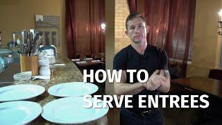 How to serve food and interact with guests  | Restaurant server training