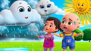 Badal Raja | Pani Barsa Chhaam Chhaam | Barish aayi | Hindi Nursery Rhymes & Kids Balgeet Poems