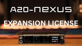 The Sound Devices A-20 Nexus now has Expansion Licenses Available