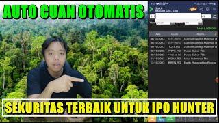 Sekuritas terbaik untuk IPO hunter dan Swing trading saham Kenceng lengkap auto cuan tanpa pantengin