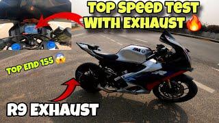 yamaha r15m top speed with exhaust 