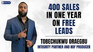 400 Sales in One Year on Free Leads. (Ep. 188)