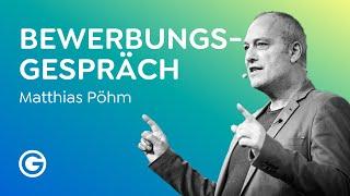 Eindruck hinterlassen: 5 Tipps für ein erfolgreiches Vorstellungsgespräch // Matthias Pöhm