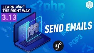 How to Send Email in PHP - Symfony Mailer - Email Protocols - Mailhog Setup - Full PHP 8 Tutorial