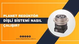 Planet redüktör dişli sistemi nasıl çalışır?