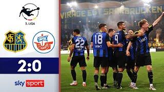 Saarbrücken feiert 6. Saisonsieg! | 1. FC Saarbrücken - Hansa Rostock | Highlights - 3. Liga 2024/25