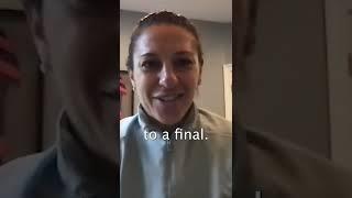 US Soccer Star Carli Lloyd's thoughts on the USWNT World Cup Group G #shorts