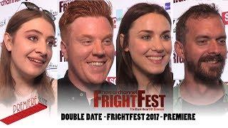 Danny Morgan, Georgia Groome, Kelly Wenham - DOUBLE DATE - FRIGHTFEST 2017 - PREMIERE