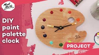 DIY project: palette clock