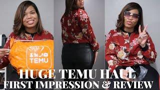 Huge TEMU Haul | First Impression & Review -- Autumn Finds