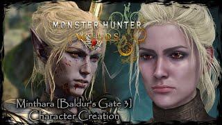 MONSTER HUNTER WILDS || Minthara [Baldur's Gate 3] - Female Character Creation