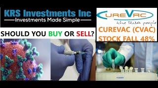 #CVAC Why CureVac Stock Is Getting Crushed Today | Should you still BUY or SELL? | KRS Investments