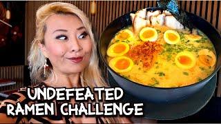 UNDEFEATED RAMEN CHALLENGE at Ramen Akira in Los Angeles, CA!! #RainaisCrazy