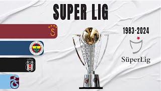 Turkish Süper Lig All Winners (1983-2024) | Turkish Champion