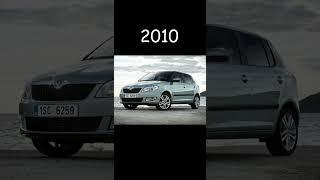 Skoda Fabia(1999~now) #shorts#evolution#2023 #car #cars #skoda  #fabia #vag #rs  #vrs #viral