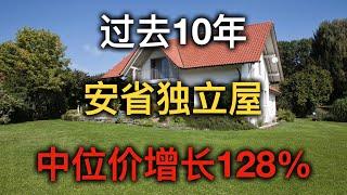 MPAC最新数据：过去10年安省独立屋中位价增长128%