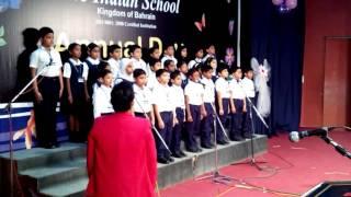 SingerTelma conducting National Anthems@.