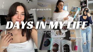 VLOG: Linjer-Schmuck, Shein-Frühlings-Haul, Aufklebe-Nägel, Schlafzimmer putzen, IVF-Vorbereitung...