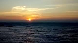 morning Sunset in kanyakumari