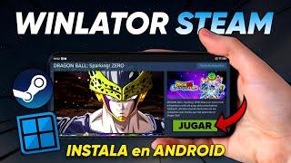 ASI se INSTALA STEAM en ANDROID con WINLATOR + TUTORIAL mejor CONFIGURACIÓN