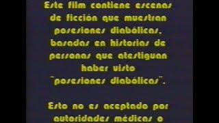 El Warning más absurdo en una película (VHS)