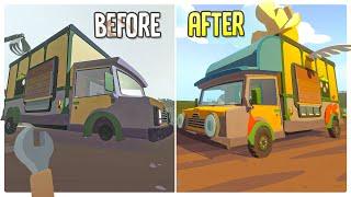 Turning Junkyard Scrap into the Ultimate Food Truck in FruitBus