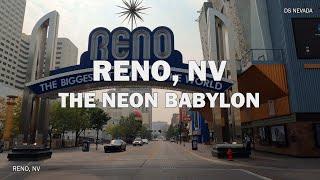 Reno, NV - Driving Downtown 4K