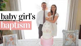 OUR BABY'S BAPTISM  | CATHOLIC BAPTISM | Kayla Buell