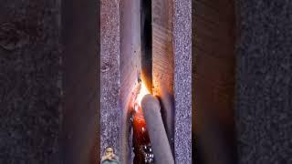 3G Open Root Stick Welding @100AMPER  #fiberwelding #welding #welder