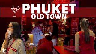 【4K】Phuket Old Town Night Walk | Live Music & Vibrant Vibes 2025